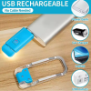Book Light USB Rechargeable Portable Clip-on LED Reading Light
